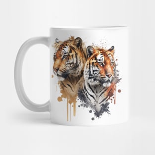 Twin Tigers Mug